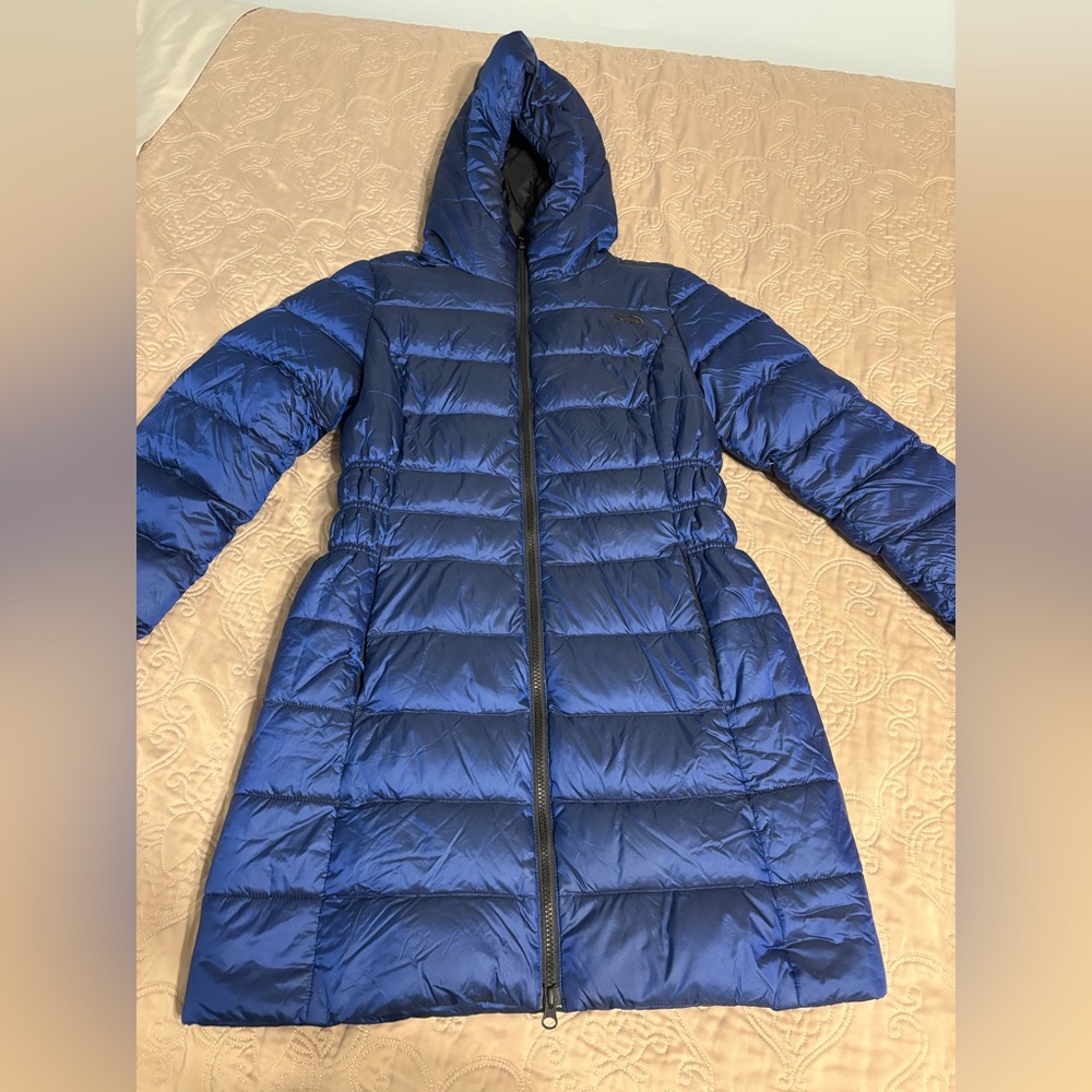 The North Face blue coat
